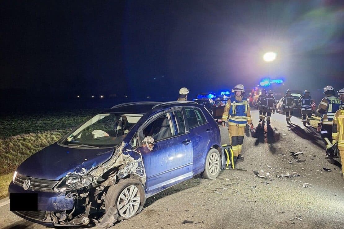 Schwerer Verkehrsunfall in Greven fordert zwei Verletzte