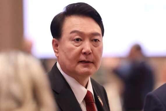 Yoon Suk-yeol, ehemaliger Präsident, verurteilt wegen Aufstandes, vor Gericht in Seoul.