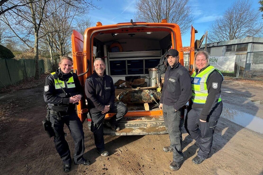 Weltkriegsbombe in Köln-Neubrück erfolgreich entschärft