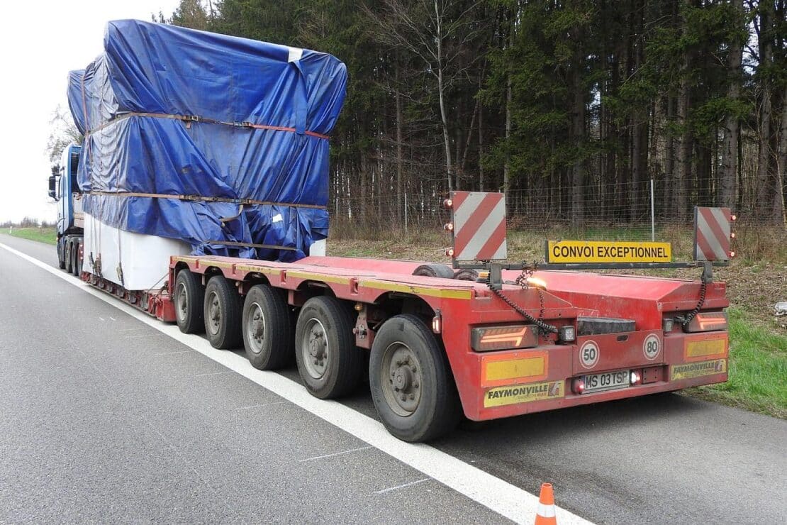 A6 wegen Schwertransport zeitweise voll gesperrt