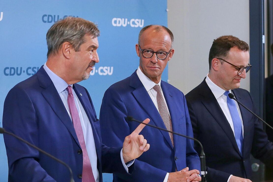Bericht: Unionsspitzen beraten über gemeinsame Linie für Reformen