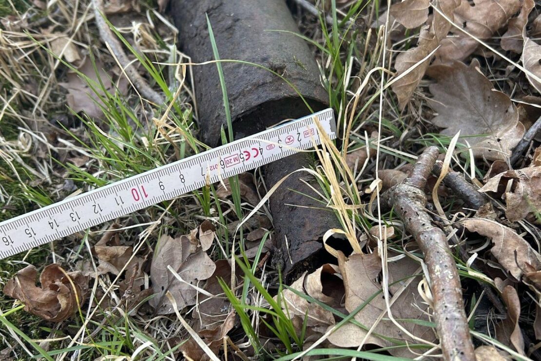 Granate in Waldstück bei Neißeaue gefunden und entsorgt