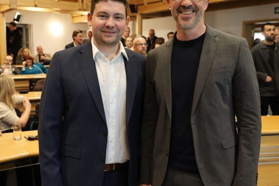Thomas Haslinger und Christoph Rabl stehen im Fokus der Oberbürgermeister-Stichwahl in Landshut.