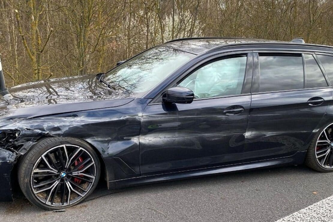 Kollision auf der A65 bei Neustadt an der Weinstraße