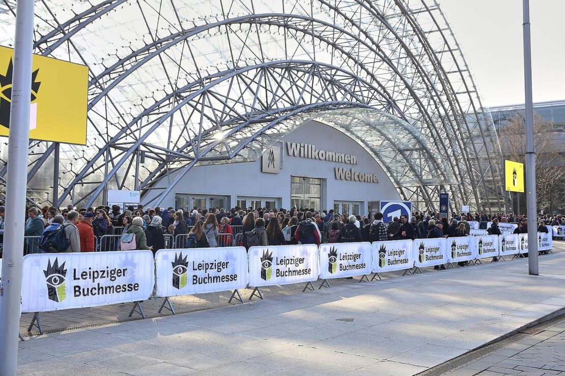 Leipziger Buchmesse für Besucher geöffnet