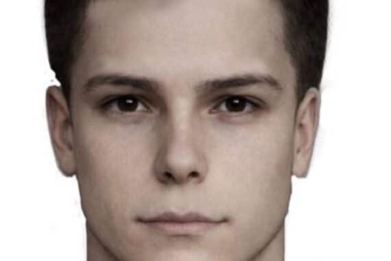 Phantombild von Verdächtigen, die bei Raubüberfall auf Übungsplatz in Boksee gesucht werden.