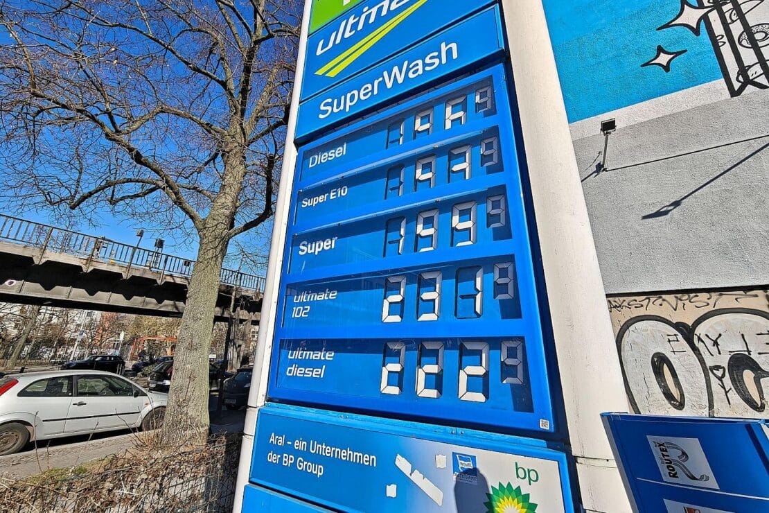 Tankstellenverband erwartet Spritpreis von 2,50 Euro