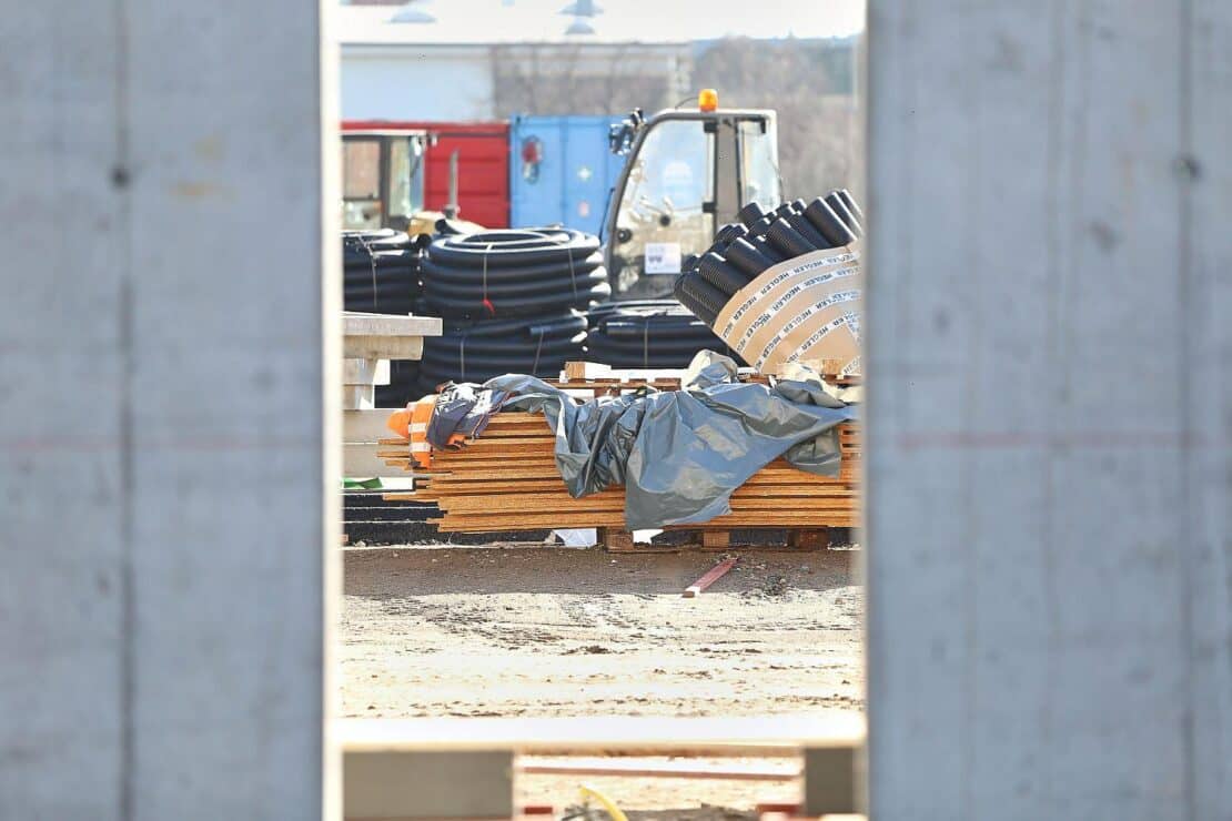 Bauproduktion in NRW im Januar gesunken