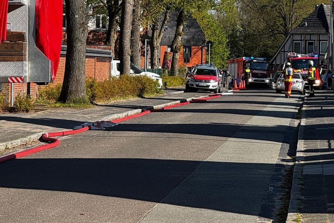 Feuerwehr Neumünster bei parallelen Einsätzen gefordert