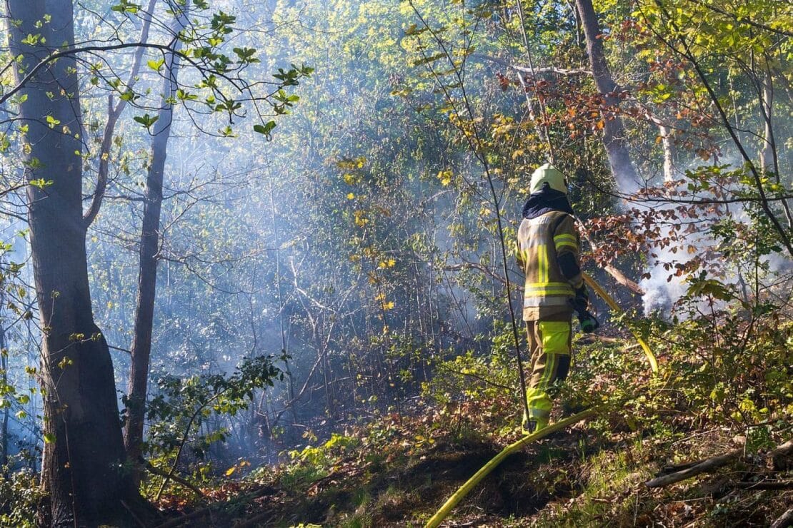 Flächenbrand in Iserlohn unter Kontrolle