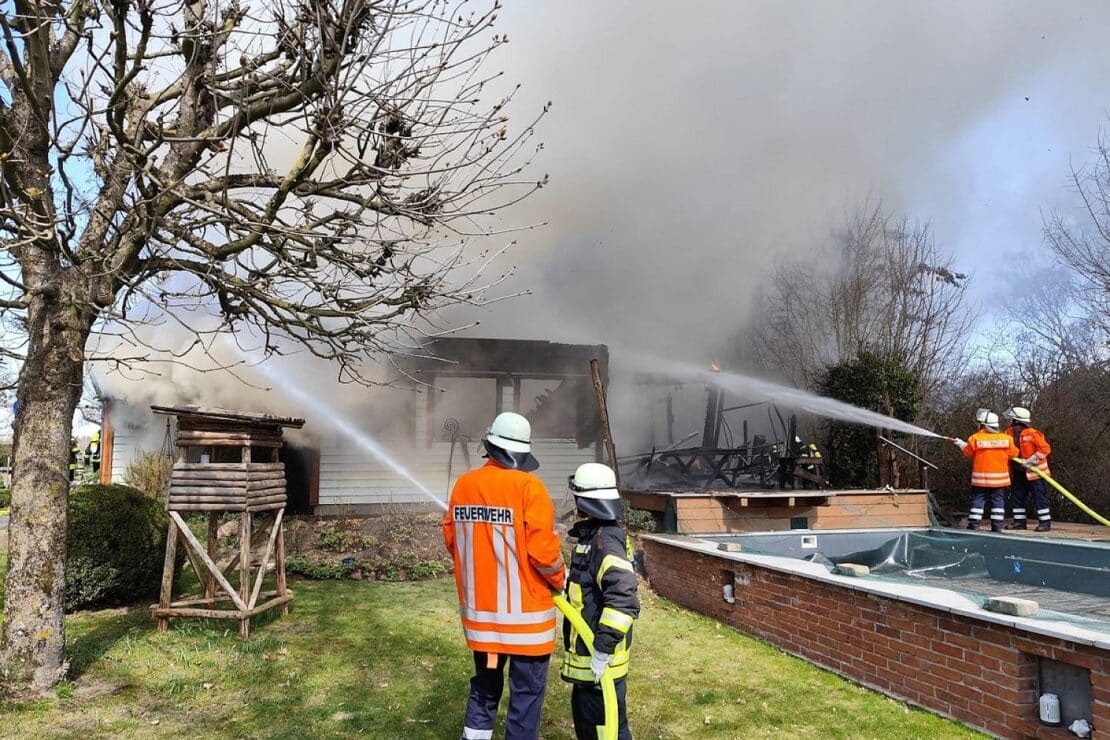 Großeinsatz der Feuerwehren in Lüchow-Dannenberg