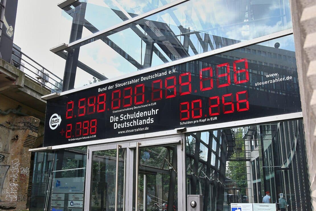 Öffentliche Schulden deutlich gestiegen