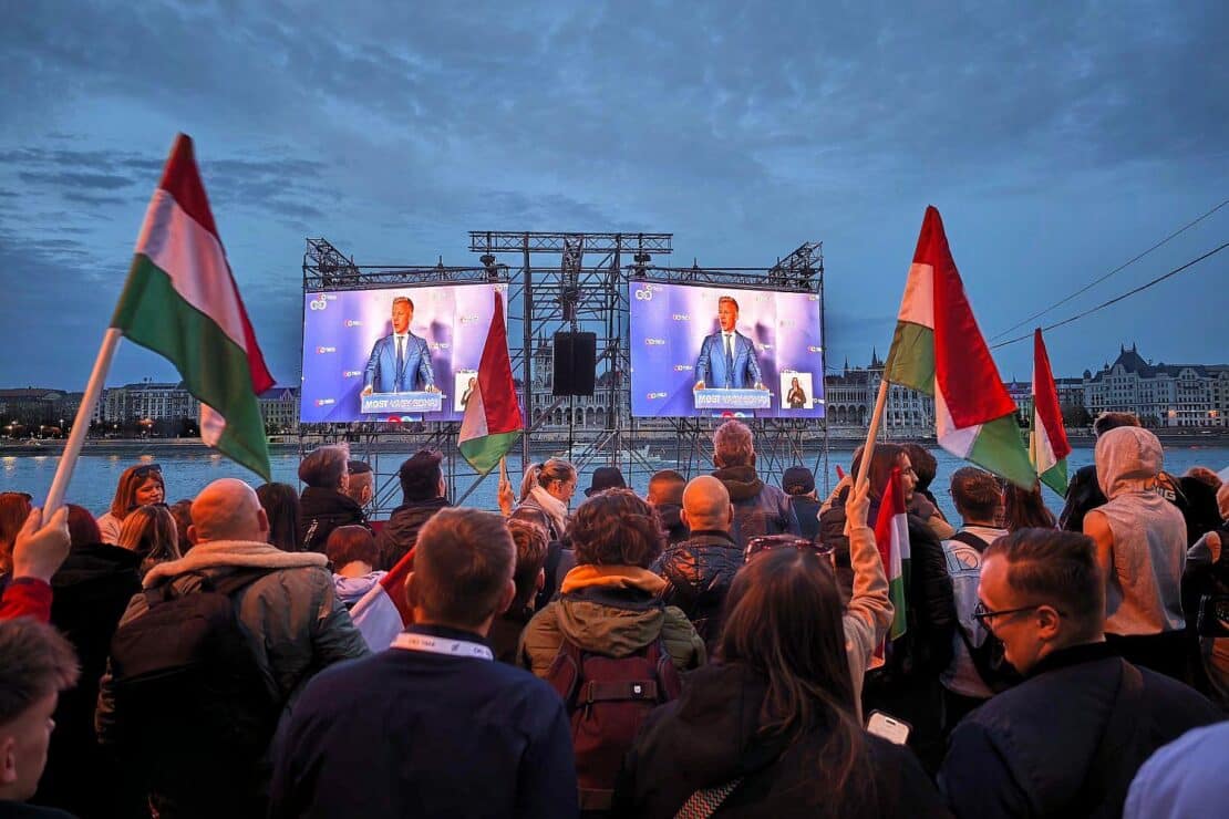 Parlamentswahl in Ungarn: Magyar spricht von "historischem Tag"