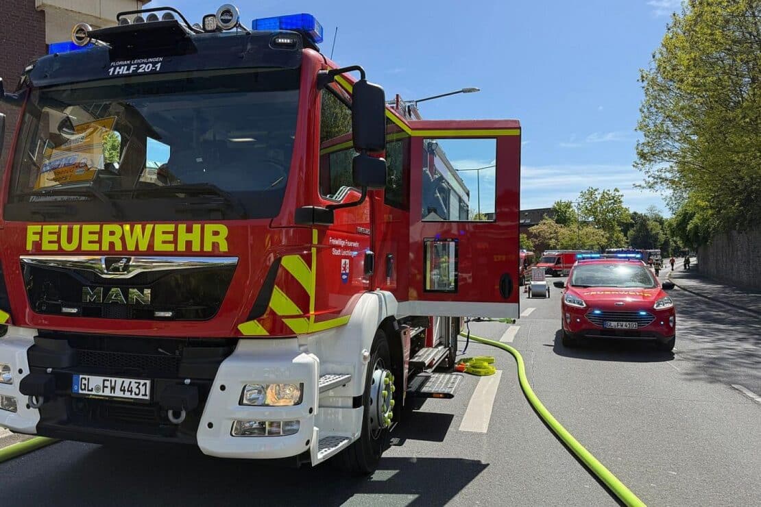 Wohnungsbrand in Leichlingen schnell unter Kontrolle gebracht