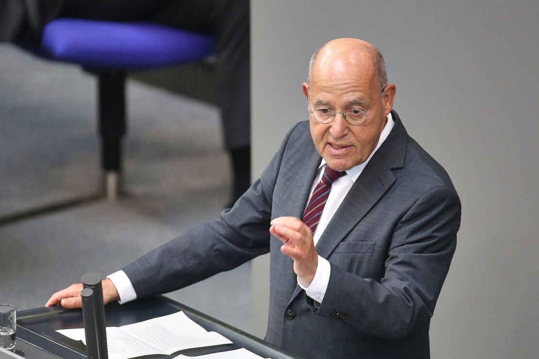Gysi hofft auf Ende der Unions-Brandmauer zur Linken