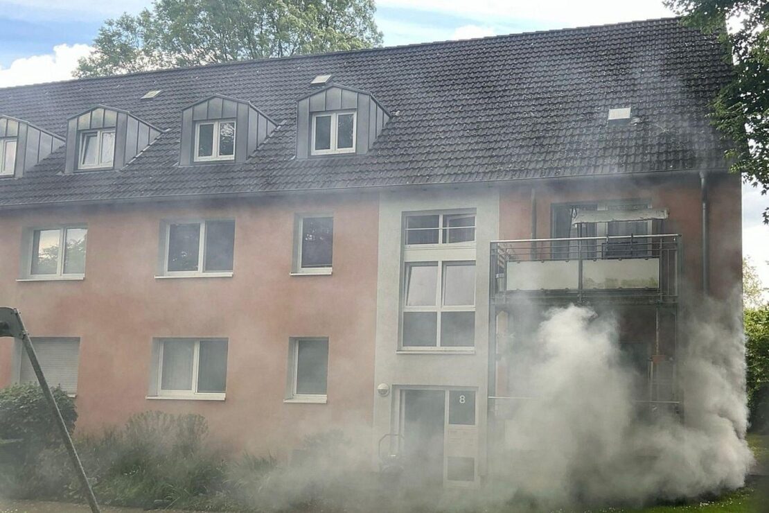 Kellerbrand in Altenessen-Süd macht Mehrfamilienhaus unbewohnbar
