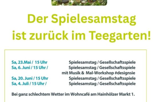 Malworkshop mit Anna Pianka im Teegarten Hannover Hainholz am 06.06.2026