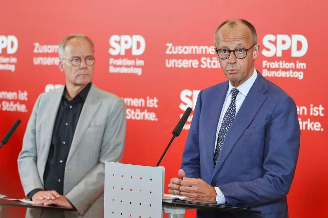 Merz will in SPD-Fraktion für zügige Entscheidungen werben