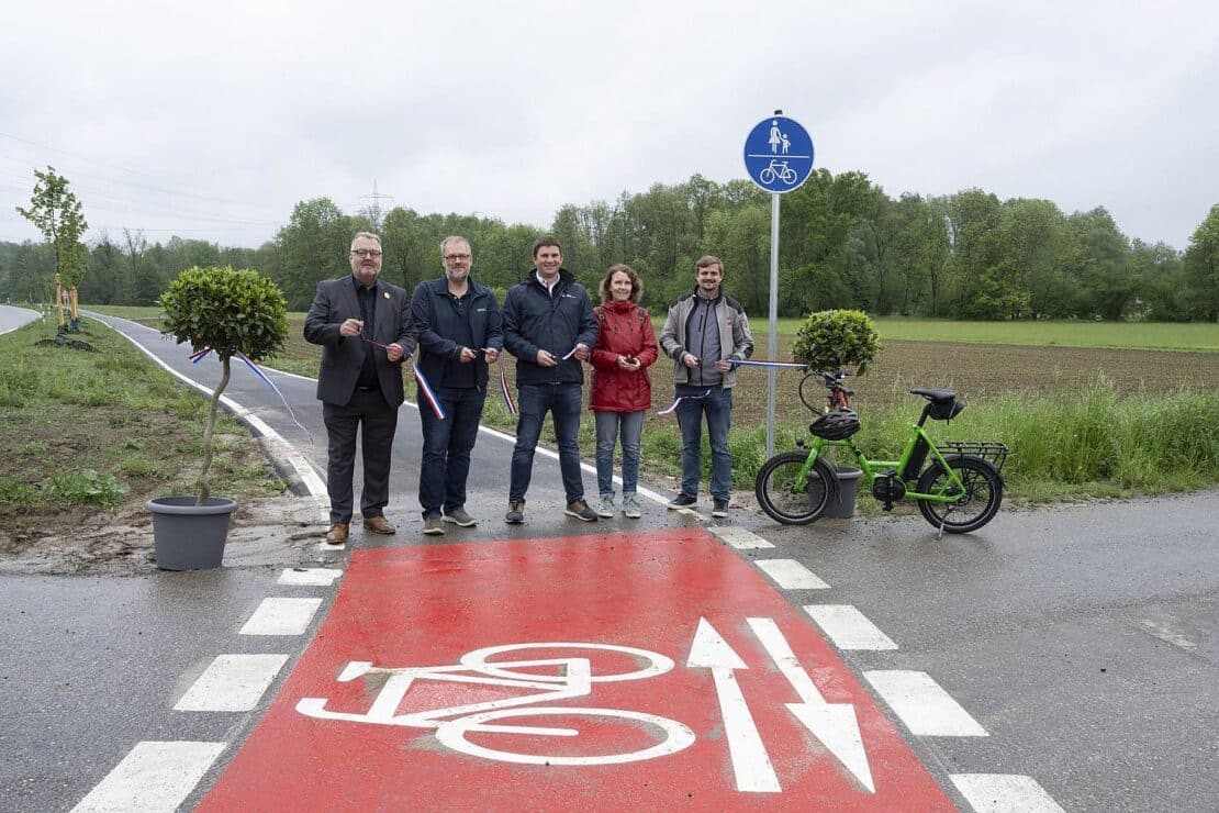 Neuer Radweg verbindet Biberach und Bonfeld