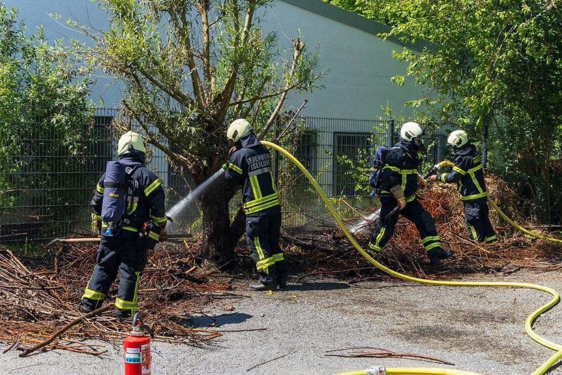 Vegetationsbrände in Iserlohn