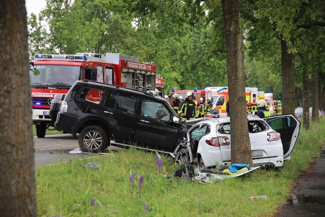 Schwerer Verkehrsunfall in Groß Kummerfeld
