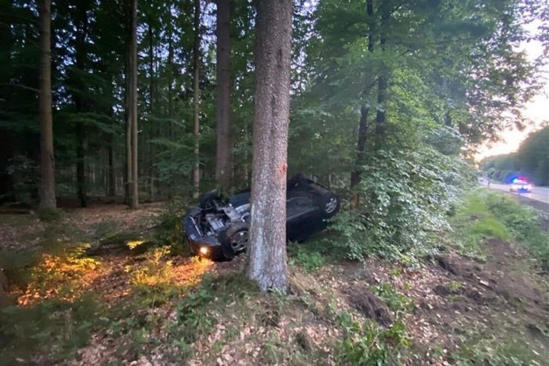 Verkehrsunfall mit verletzter Person in Bruchweiler