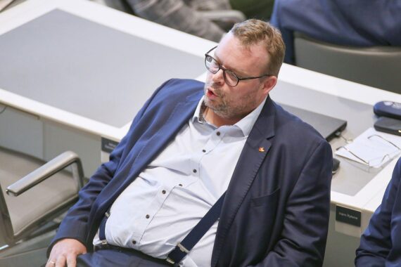 AfD-Landeschef Ansgar Georg Schledde (Archiv), Thema: Ausschluss des AfD-Kandidaten Stephan Bothe von der Landratswahl.