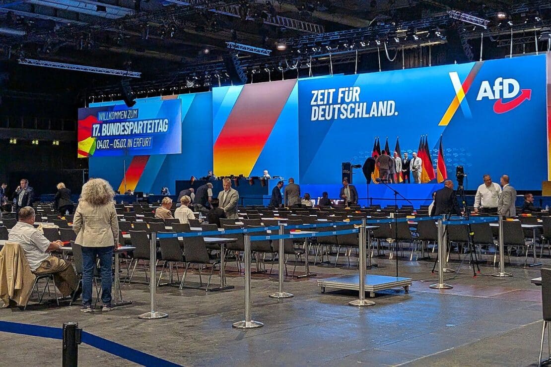 AfD setzt Parteitag fort – keine größeren Proteste