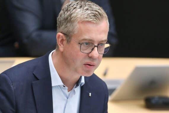 Stefan Evers (Archiv), vorgeschlagen als Spitzenkandidat der CDU Berlin zur Abgeordnetenhauswahl 20. September.