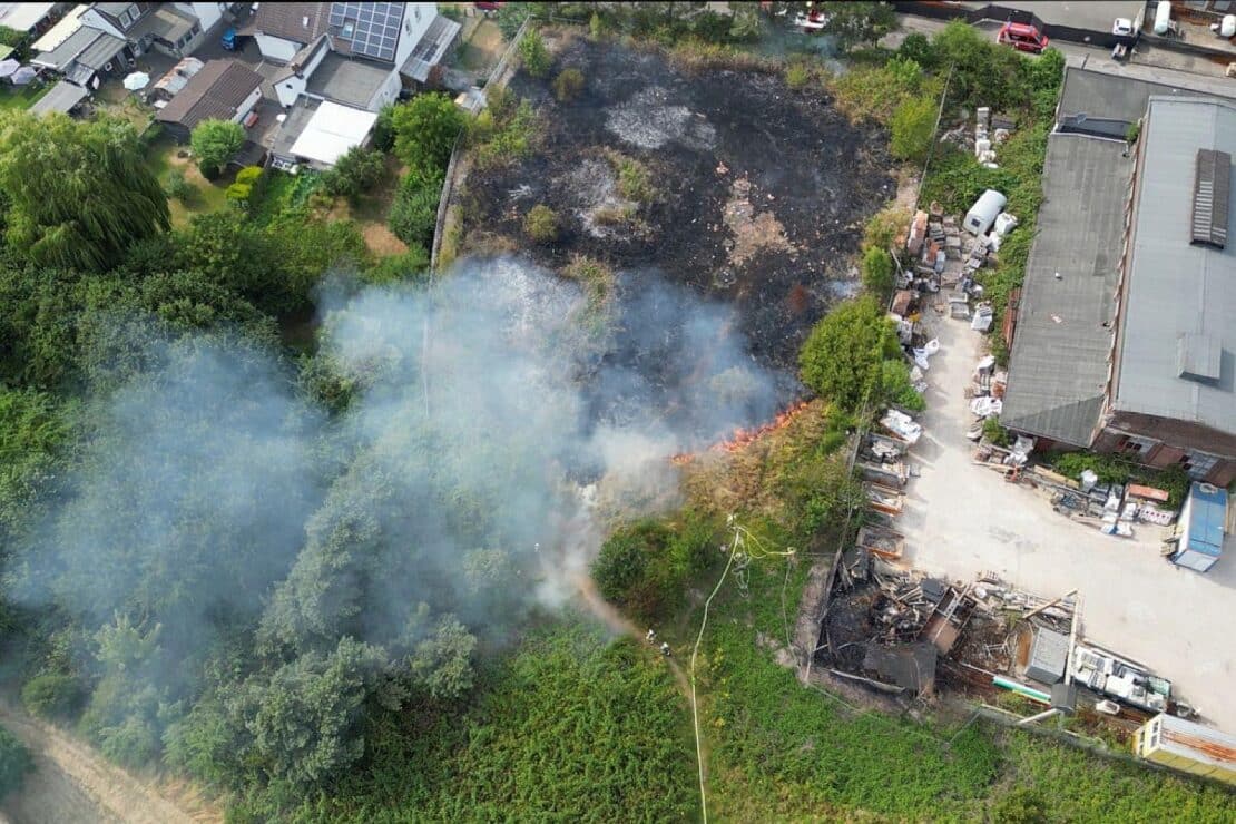 Feuerwehr Bochum warnt vor erhöhter Brandgefahr durch Trockenheit