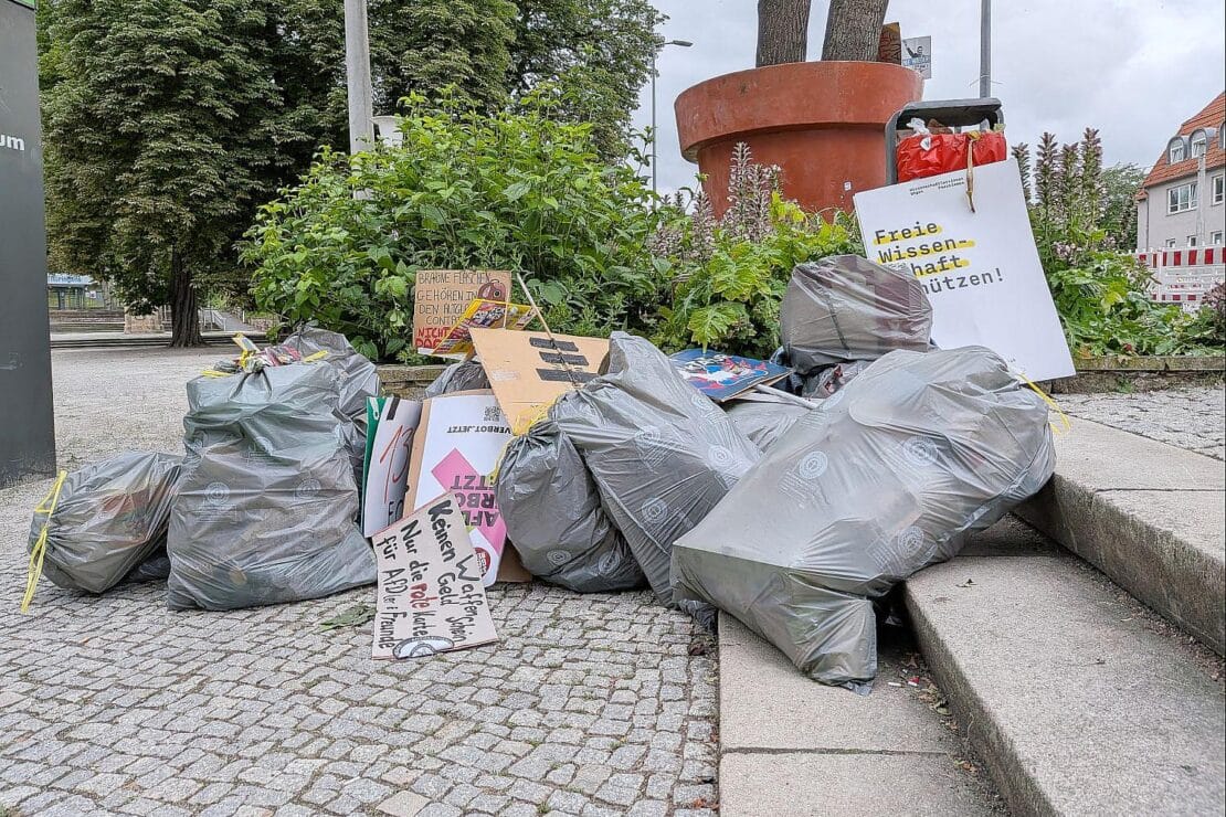 Kaum Proteste gegen AfD-Parteitag am Sonntag