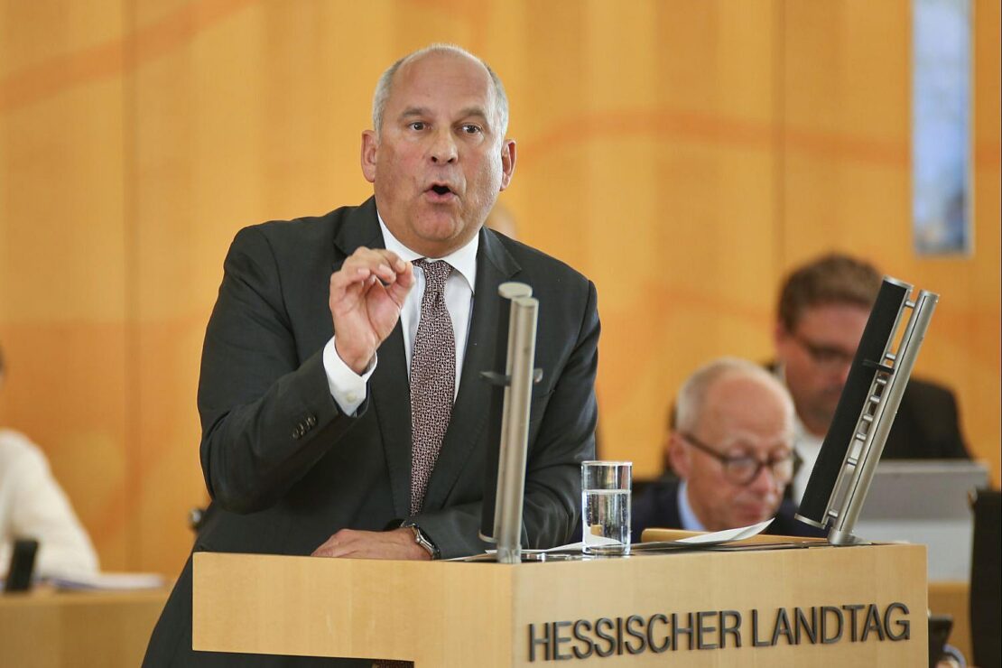 Poseck verurteilt Aktionen bei Protestcamp im Langener Stadtwald