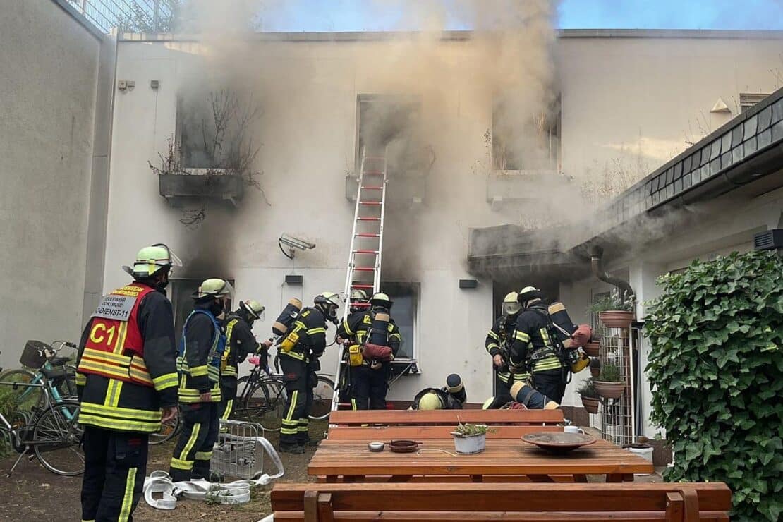 Toter bei Wohnungsbrand in Dortmunder Innenstadt