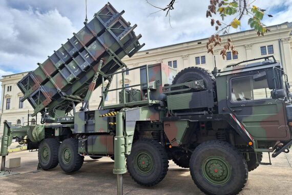 Patriot-Raketenabwehrsystem in Archivaufnahme; Ukraine plant europäisches ballistisches Abwehrsystem „Freyja“.
