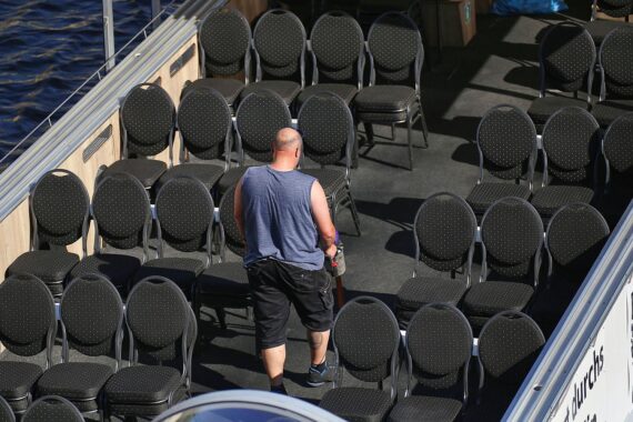 Hitzewellenwetter in Hessen: Sonnenschein, tropische Temperaturen, mögliche Gewitter mit Hagel und Starkregen.
