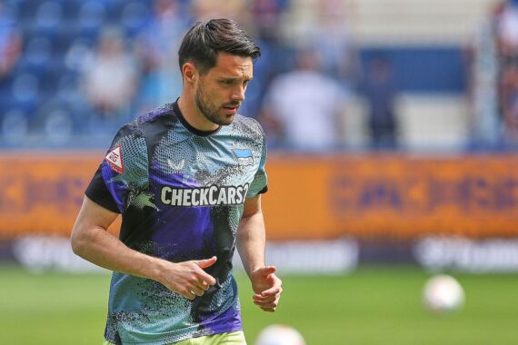 Fußballspiel: Spieler von Hertha BSC und Eintracht Braunschweig, Josip Brekalo (Archiv) im Fokus.