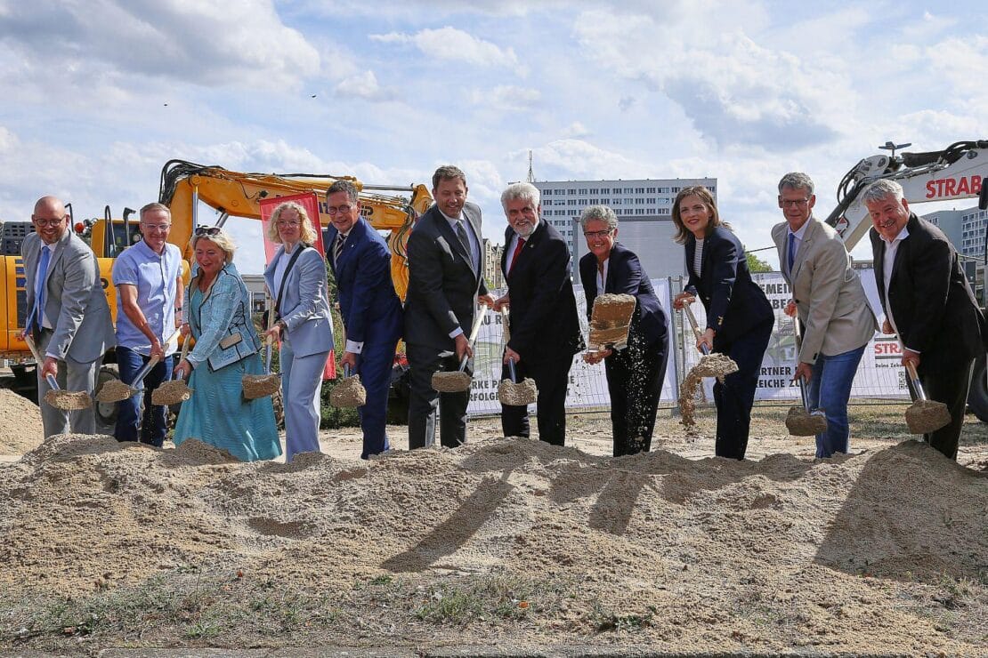 Bau von "Zukunftszentrum" in Halle beginnt