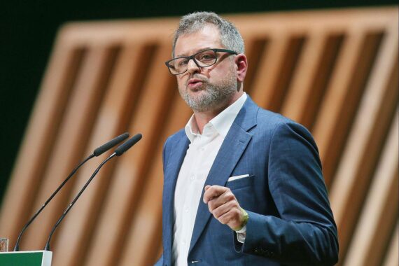 Politikerporträt: Werner Graf (Archiv), Berliner Grünen; Wahlkampf im Kontext von Links-SPD statt CDU.