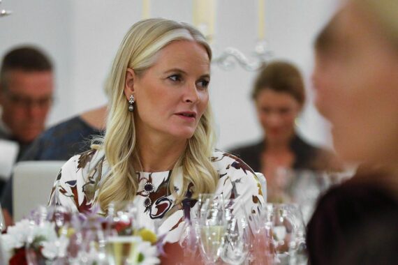 Mette-Marit, norwegische Königin (Archivfoto), bei offizieller Ankündigung der Nachfolge in Oslo.