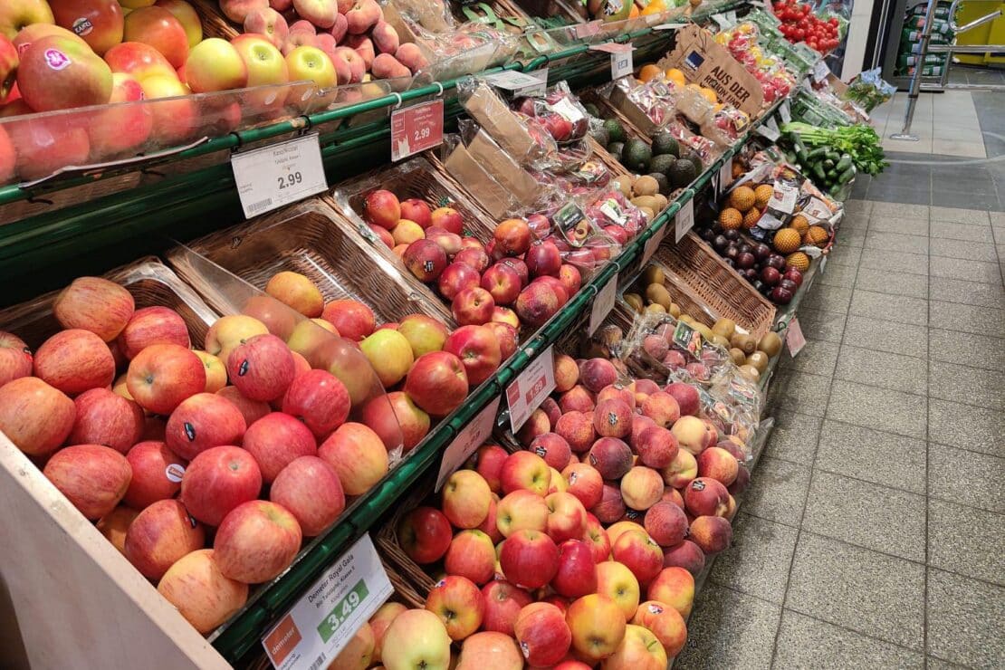 NRW-Haushalte geben monatlich 20 Euro für frisches Obst aus