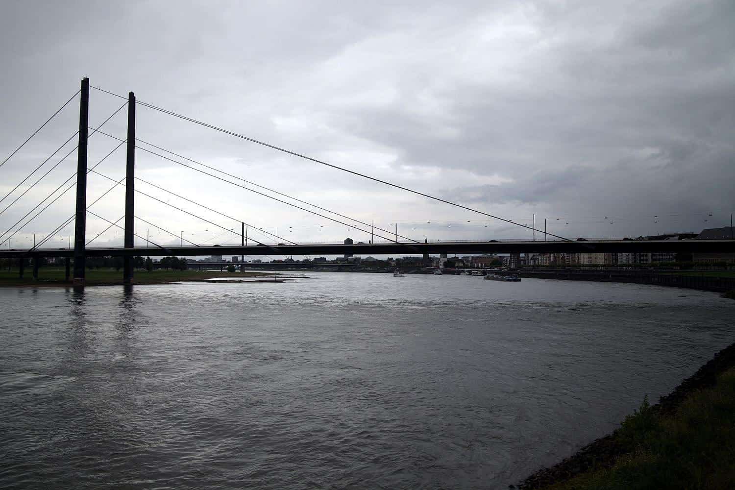 Niedrigwasser: Binnenschiffer warnen vor Zweiteilung des Rheins