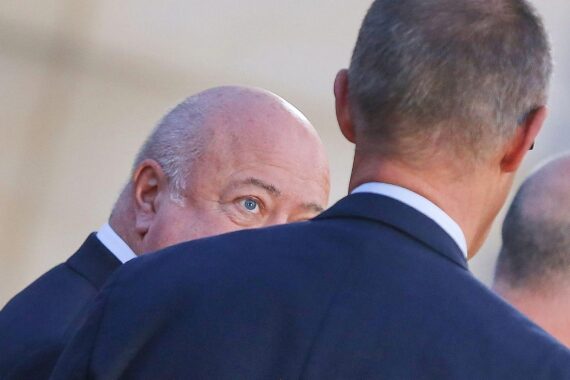 Christian Stocker und Friedrich Merz im Archiv, Österreichs Kurs gegen russische Agenten, Wien, via dts Nachrichtenagentur.
