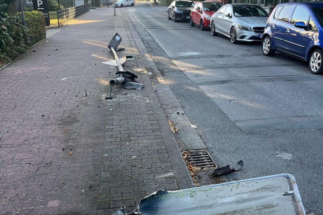Polizei ermittelt flüchtigen Audi-Fahrer nach Unfall