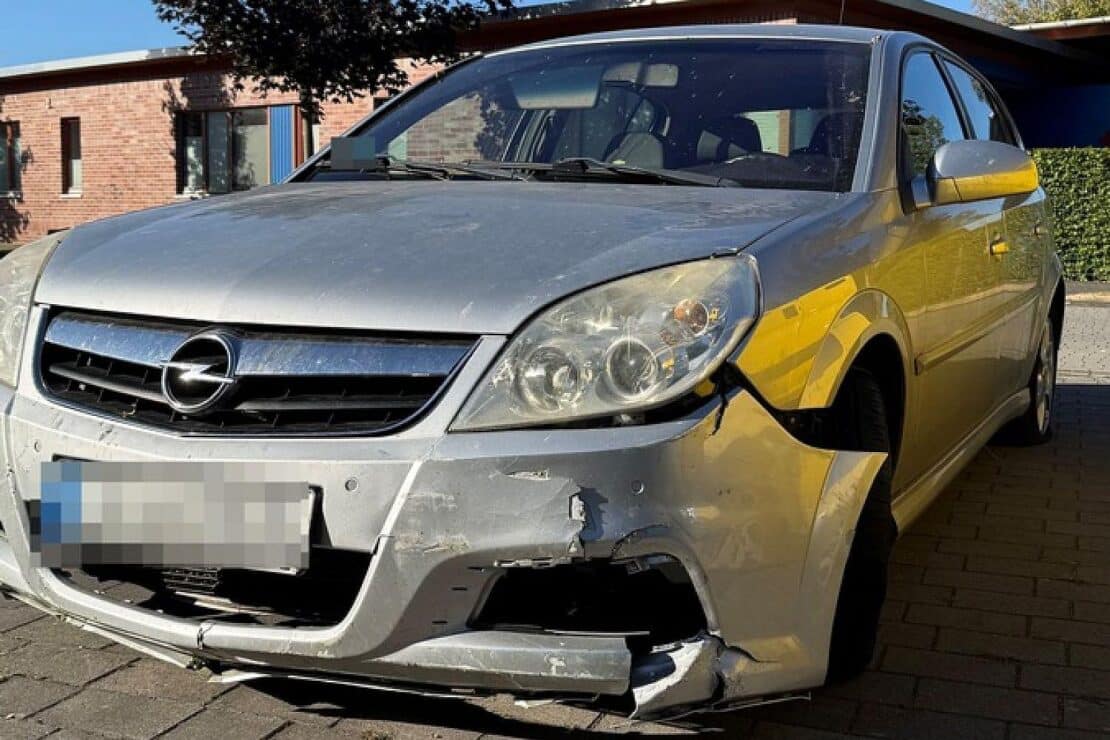 Polizei sucht Fahrer eines Unfallautos in Ascheberg