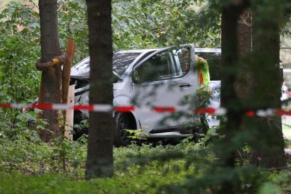 Polizeilicher Tatort am CSD nach Todesfahrt; Berliner Sicherheitslage nach islamistischem Anschlag (Archivfoto).