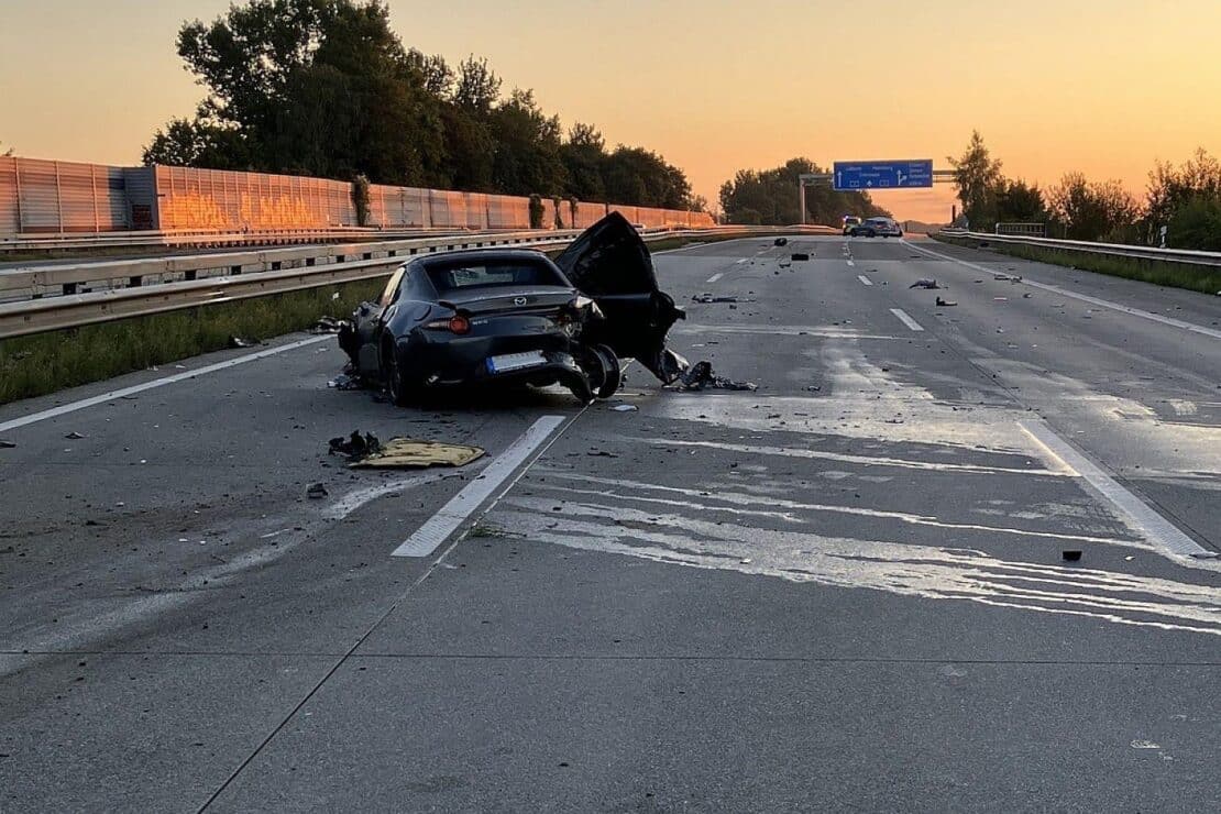 Schwerer Unfall auf A1 bei Elsdorf