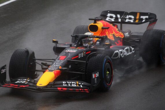 Max Verstappen im Red-Bull-Rennwagen, Vertrag bis 2030 verlängert (Archivfoto).