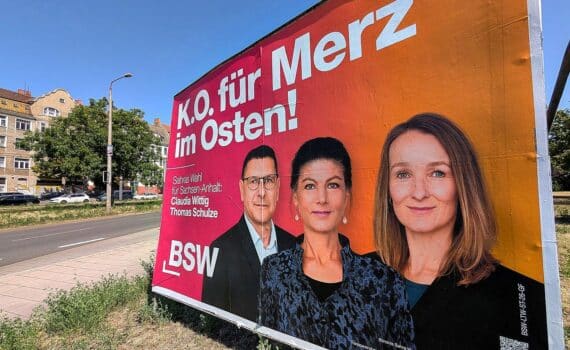 Wahlplakate vor der Landtagswahl in Sachsen-Anhalt, Archivfoto der dts Nachrichtenagentur.