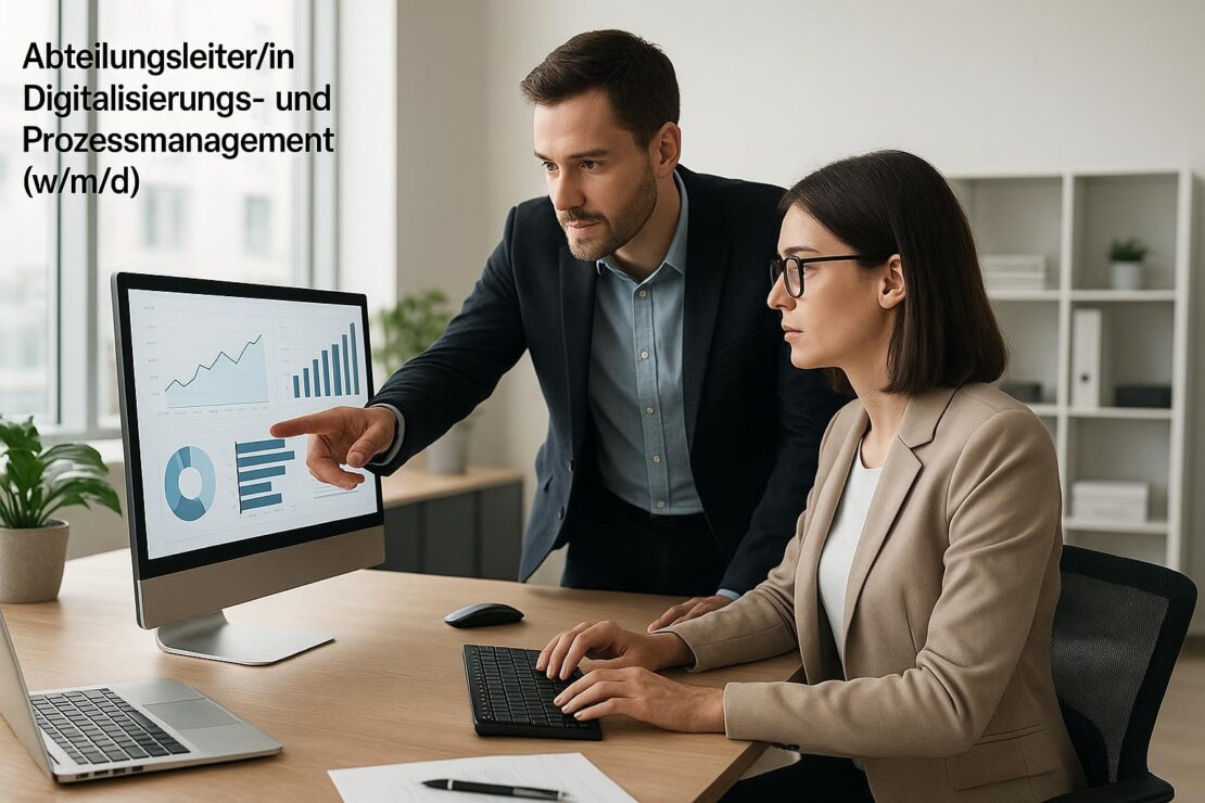 Abteilungsleiter/in Digitalisierungs- und Prozessmanagement (w/m/d) – 40221 Düsseldorf