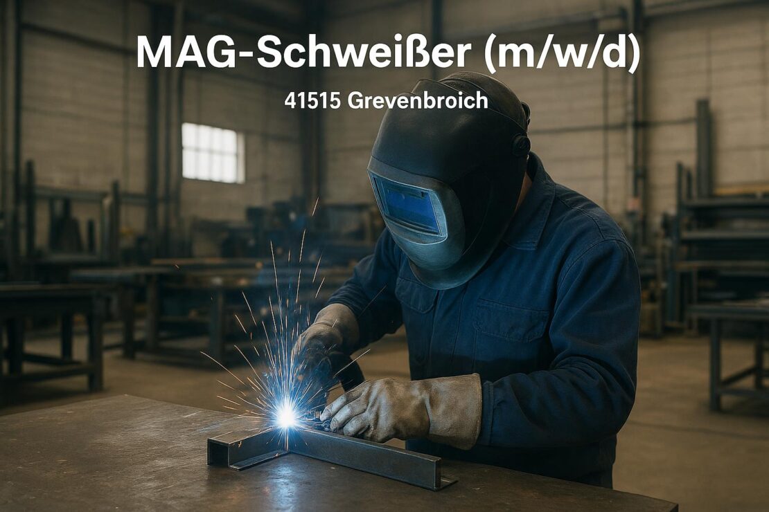 MAG-Schweißer (m/w/d) – 41515 Grevenbroich